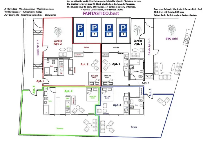 Terrassenzeit 3 公寓 *